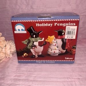 Vintage Sakura Stephanie Stouffer sugar and creamer